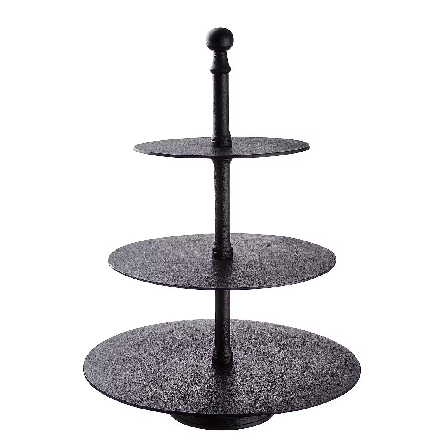 SHOWTIME Etagere 3-stufig - Metall - Schwarz