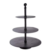 SHOWTIME Etagere 3-stufig - Metall - Schwarz