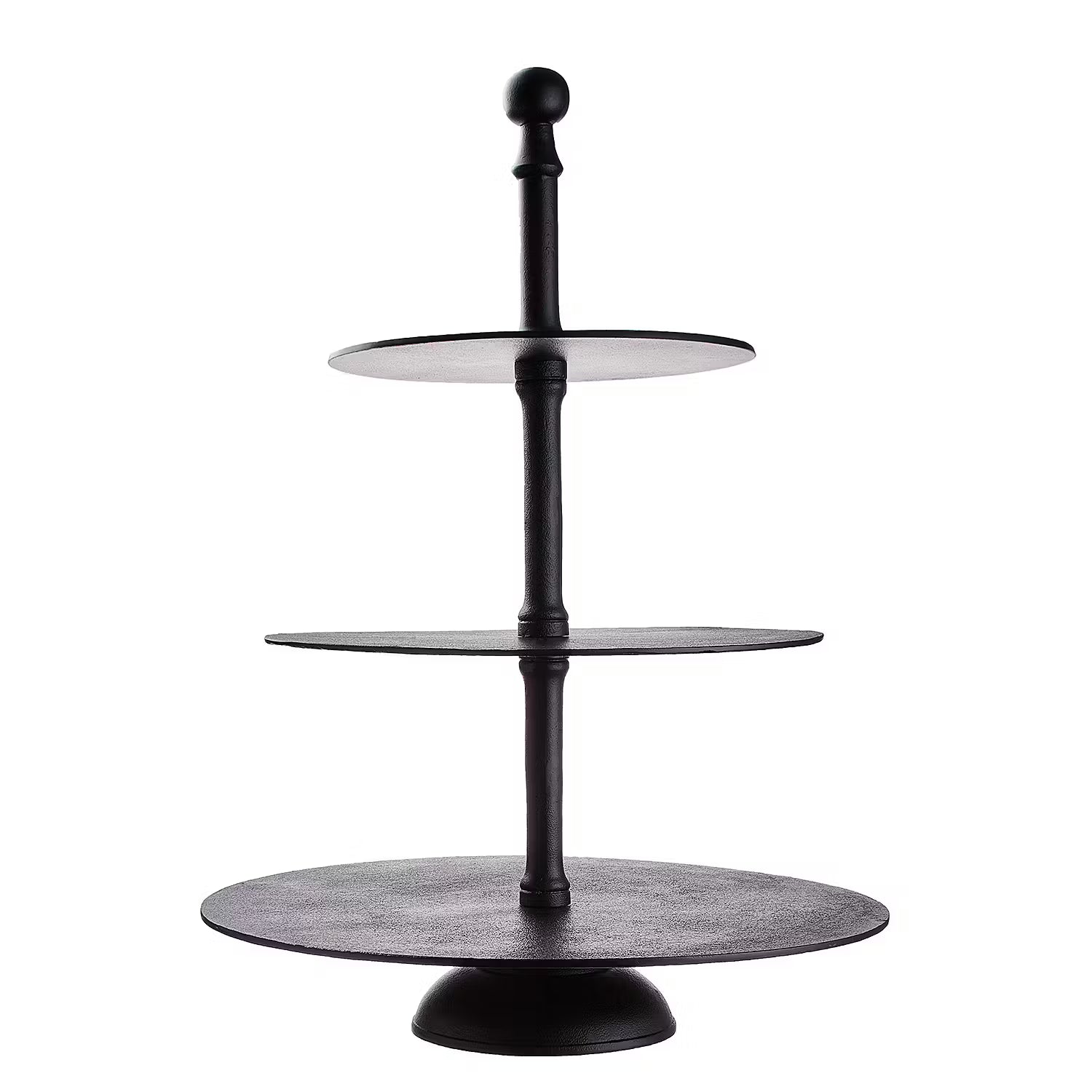 SHOWTIME Etagere 3-stufig - Metall - Schwarz