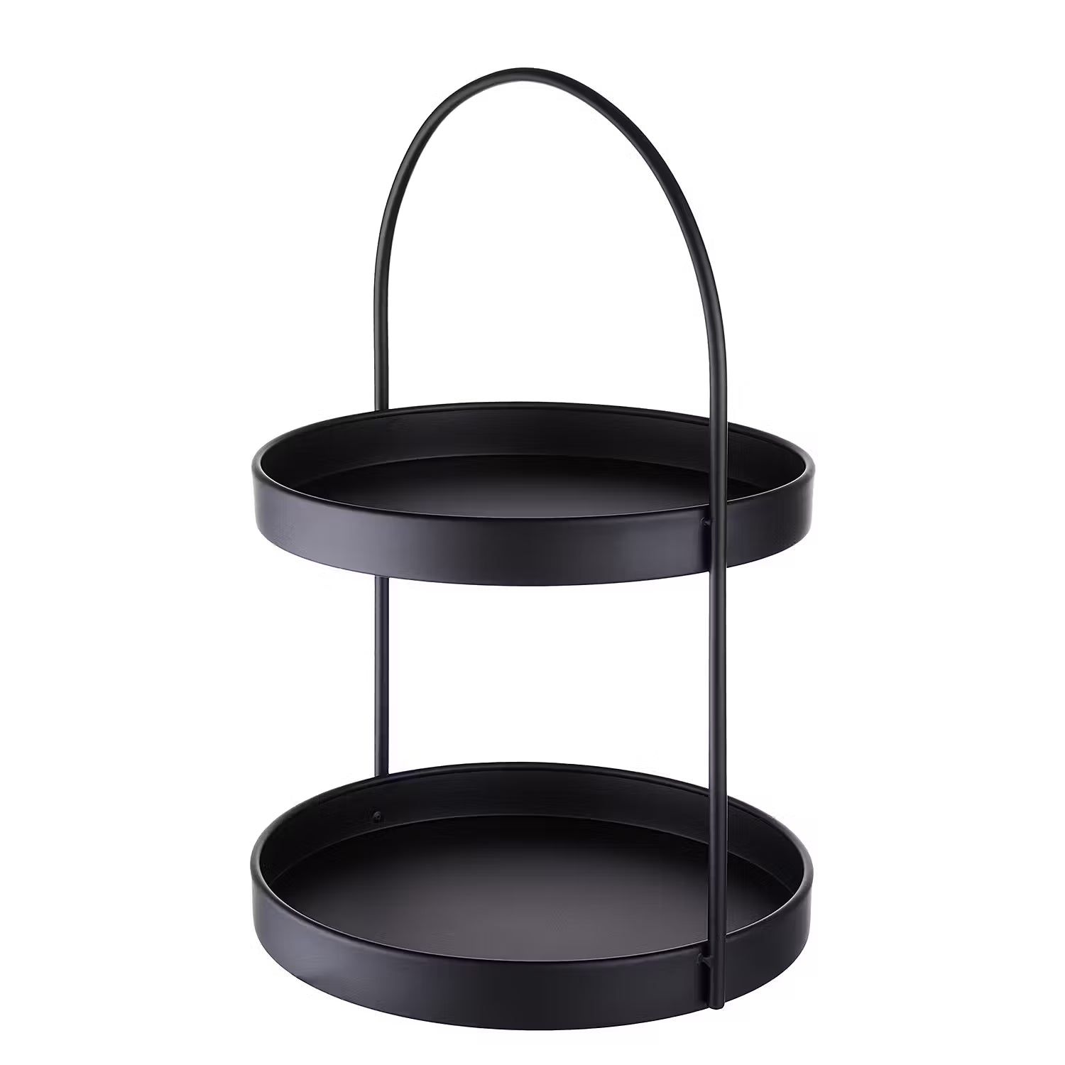 SIDELINE Etagere 2-stufig - Stahl - Schwarz