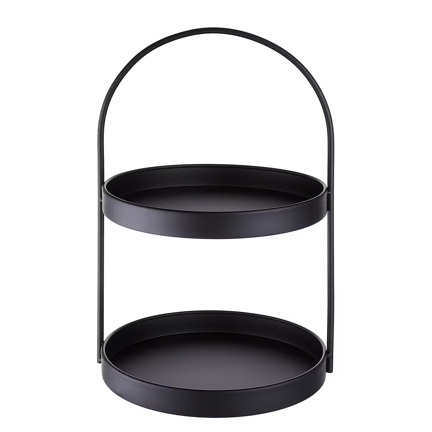 SIDELINE Etagere 2-stufig - Stahl - Schwarz