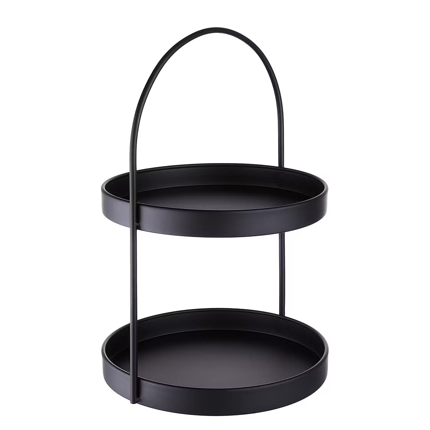 SIDELINE Etagere 2-stufig - Stahl - Schwarz