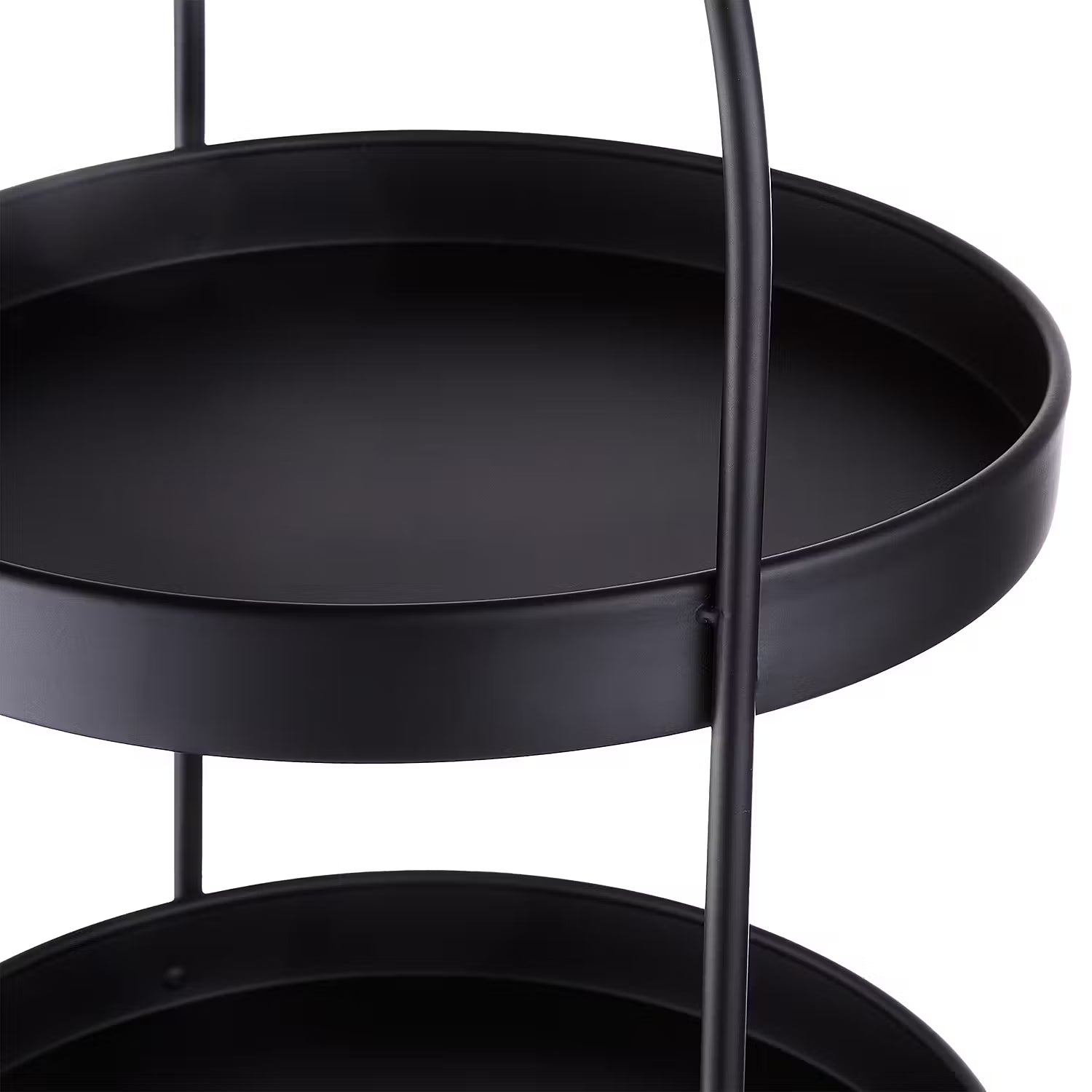 SIDELINE Etagere 2-stufig - Stahl - Schwarz