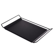 SIDELIE Tablett - Metall - Schwarz