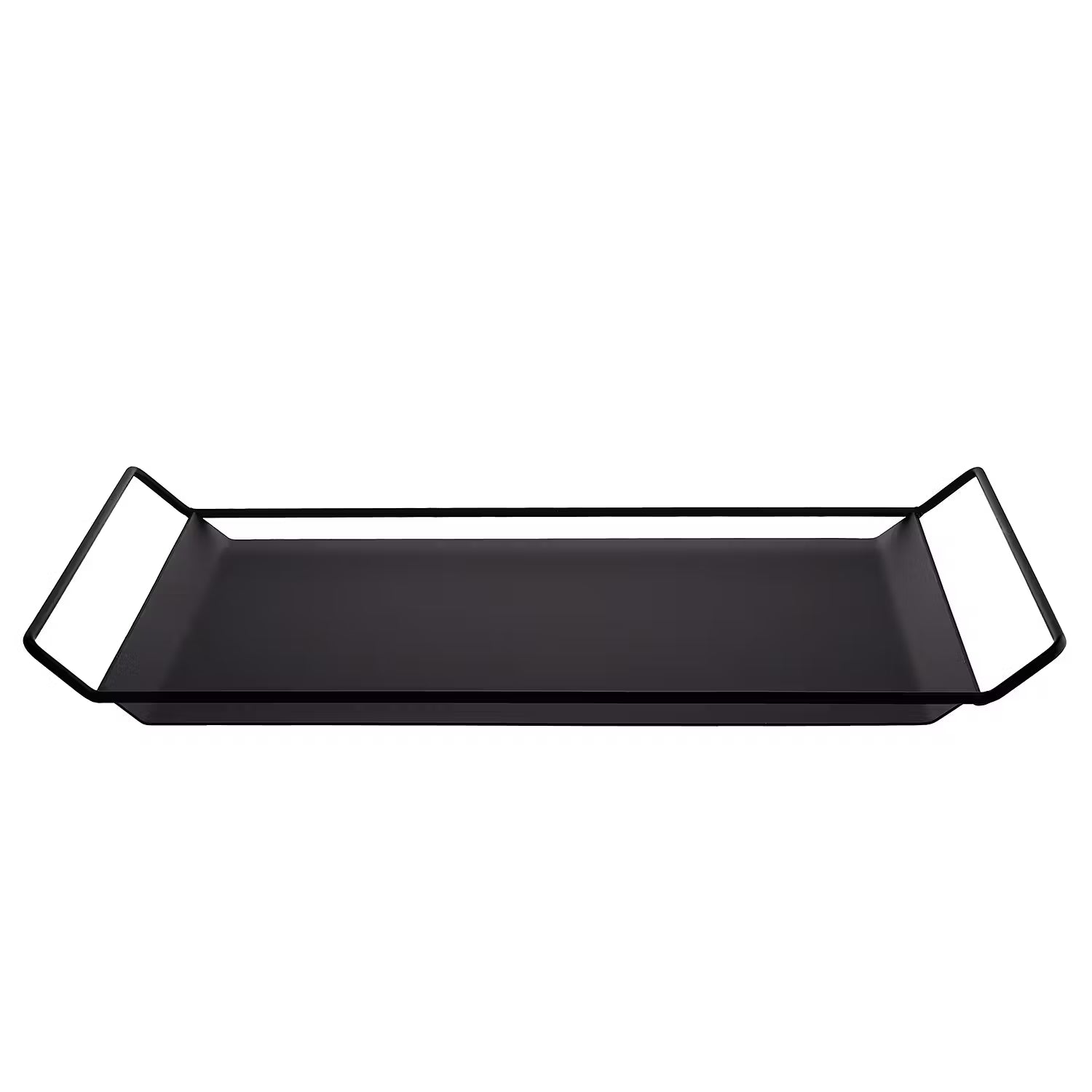 SIDELIE Tablett - Metall - Schwarz