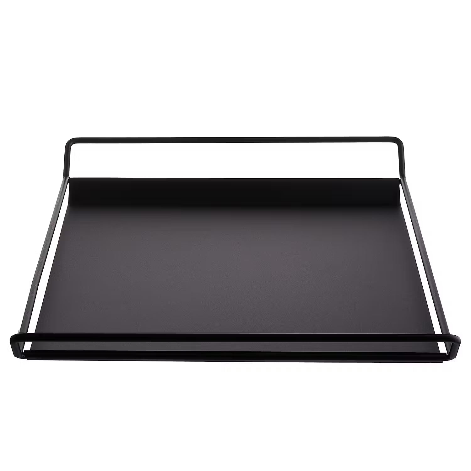 SIDELIE Tablett - Metall - Schwarz