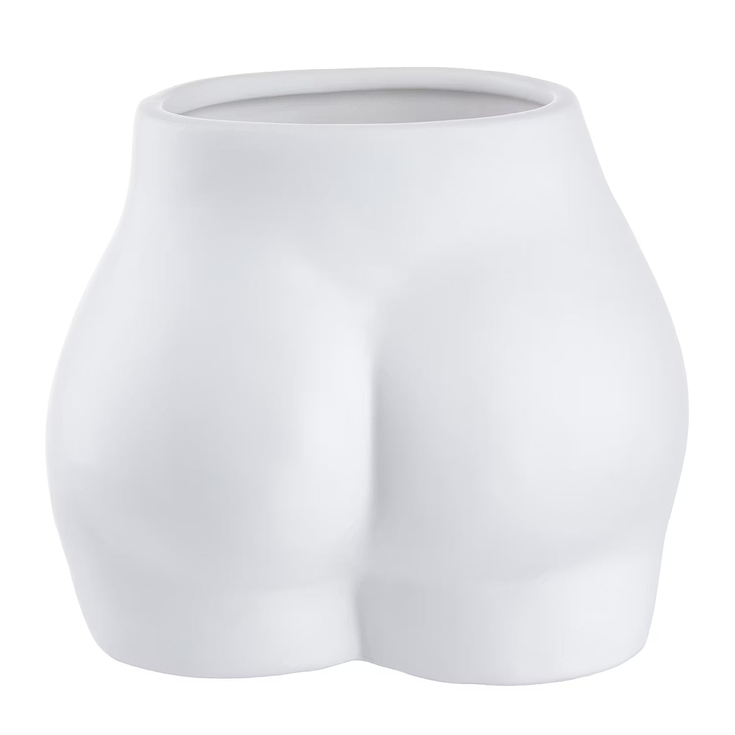 BOODY Blumentopf/Vase - Dolomit - Weiß