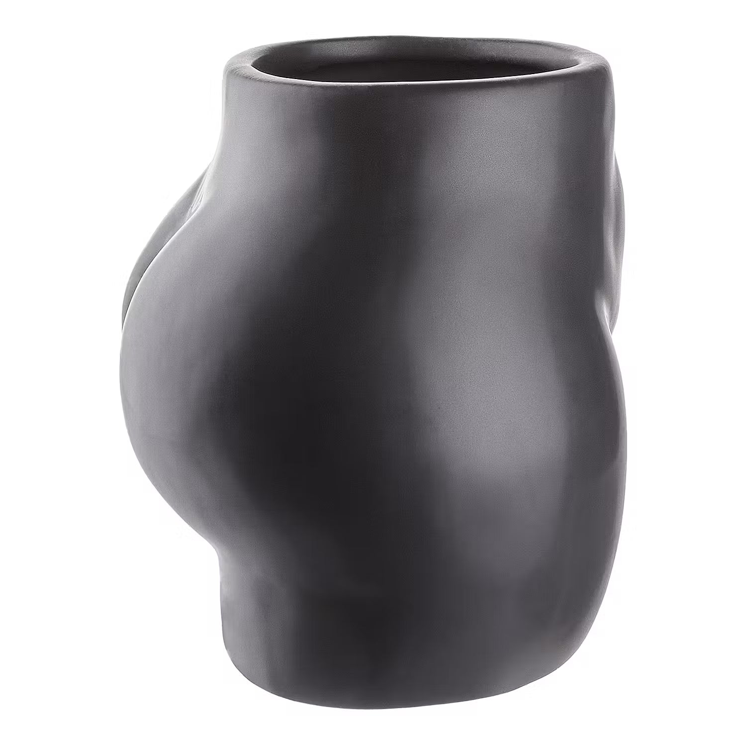 BOODY Blumentopf/Vase - Dolomit - Schwarz