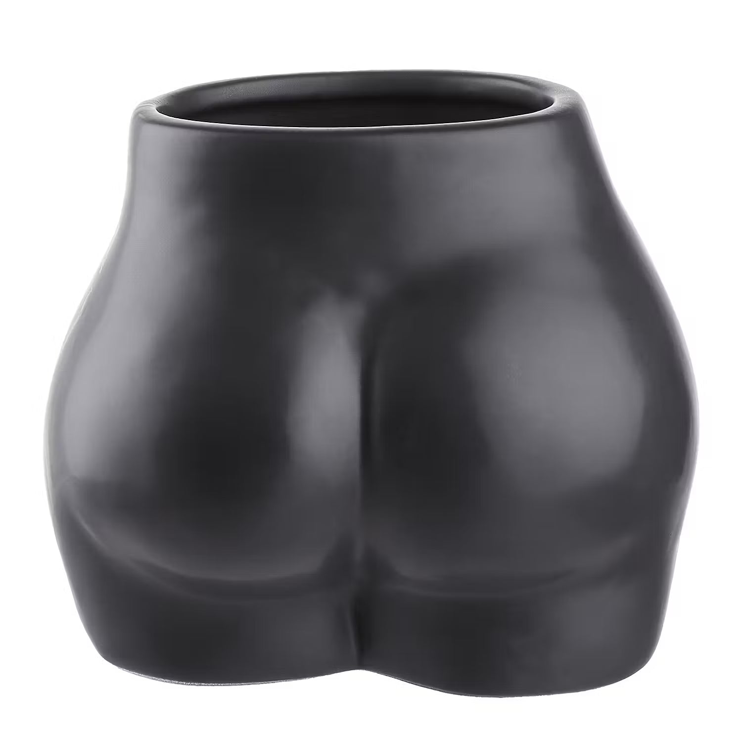 BOODY Blumentopf/Vase - Dolomit - Schwarz