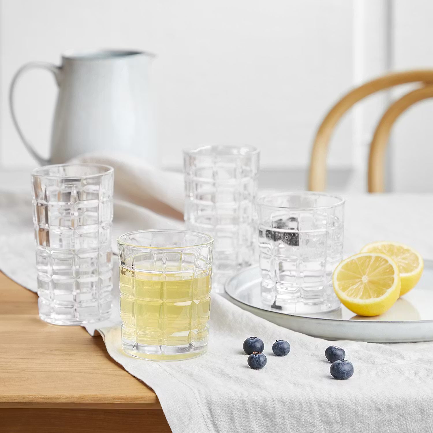 MADISON Trinkglas 6er-Set - Klarglas - Transparent