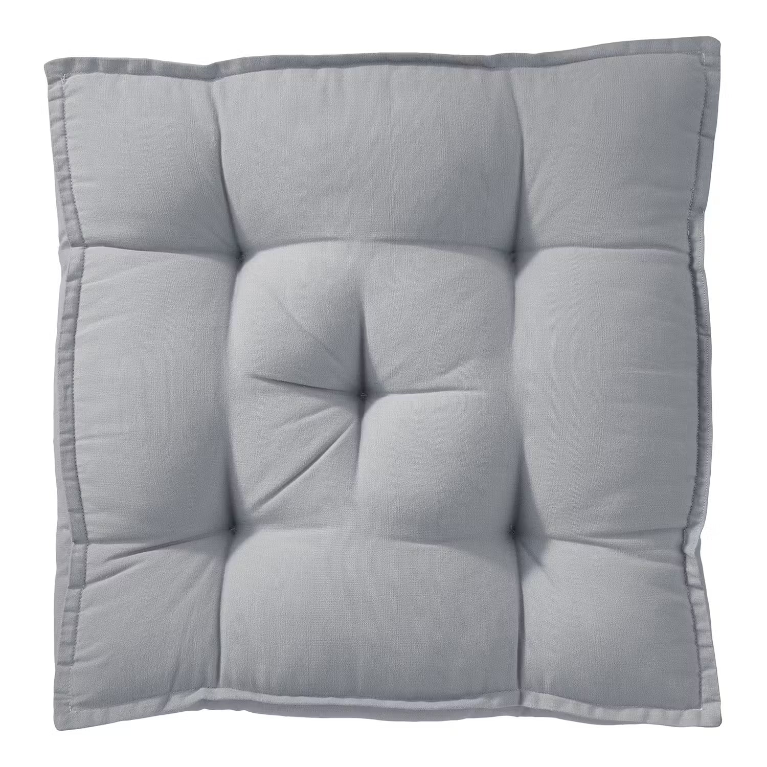 SOLID Sitzkissen - Baumwolle / Polyester - Grau