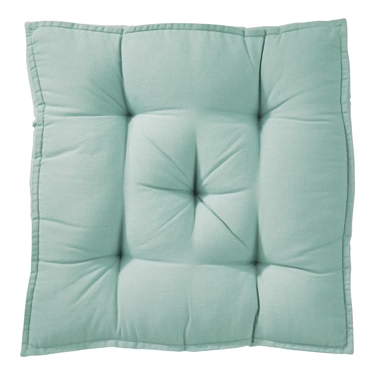 SOLID Sitzkissen - Baumwolle / Polyester - Salbei