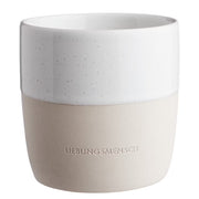 ME TIME Tasse Lieblingsmensch - Steinzeug - Weiß