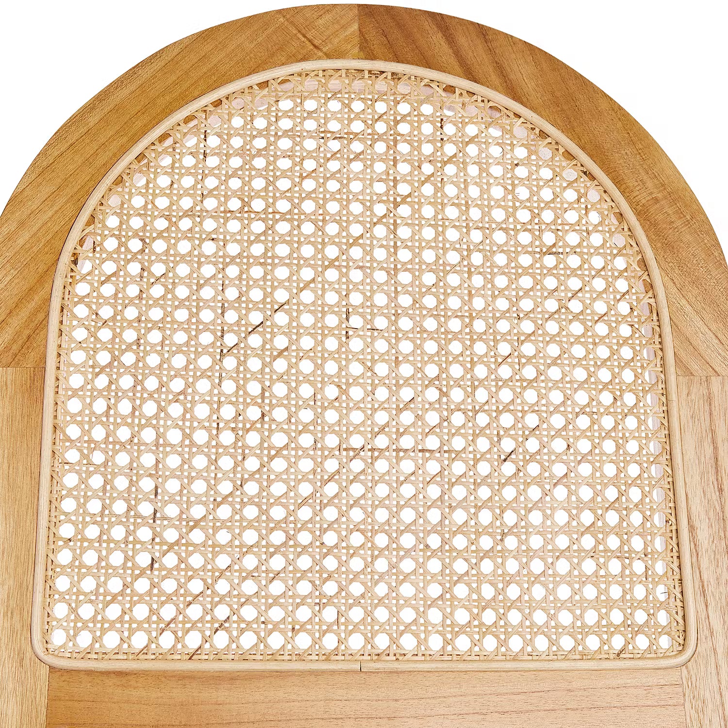WIENER MELANGE Paravent - Mindiholz / Rattan -Natur
