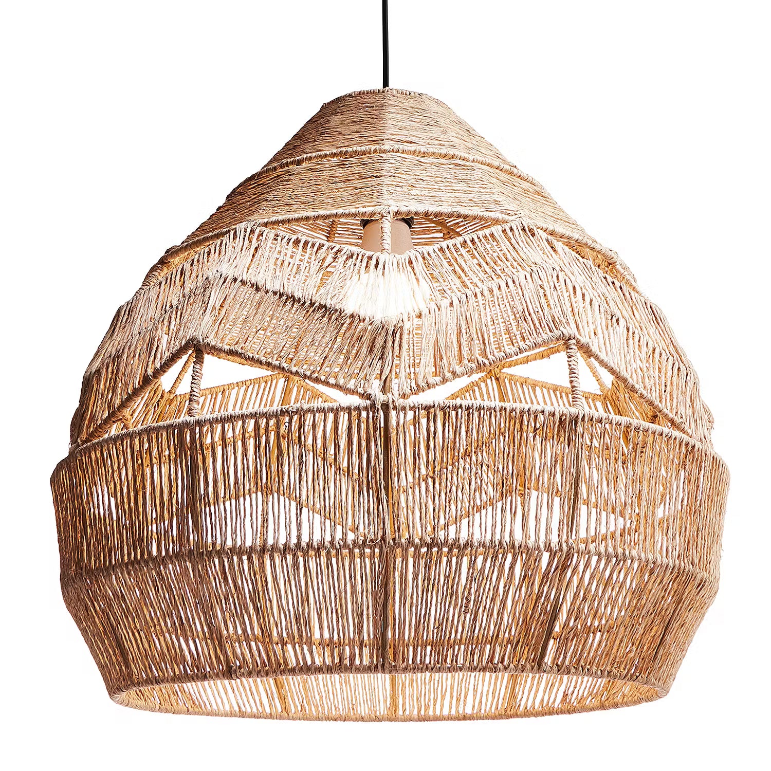 SOUTH HAMPTONS Lampenschirm - Jute - Durchmesser: 36 cm