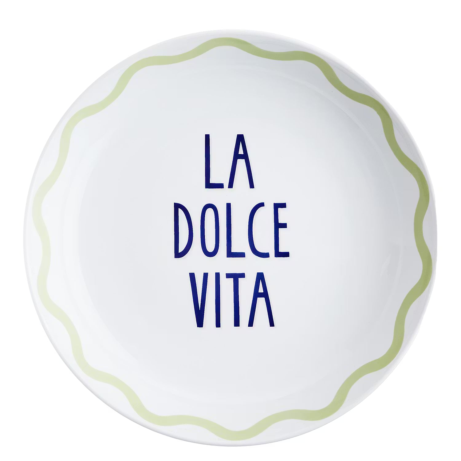 VACANZA Pasta Teller Dolce Vita - Porzellan - Mehrfarbig