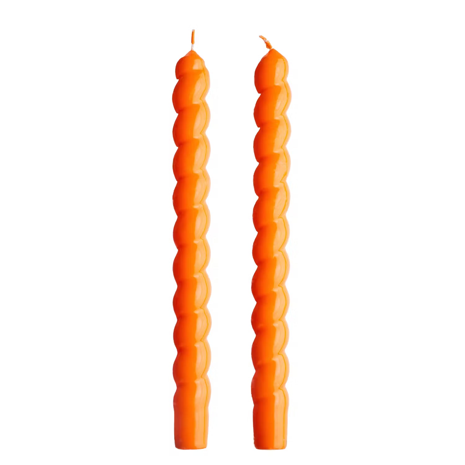 TWISTED Stabkerze lackiert 2er-Set