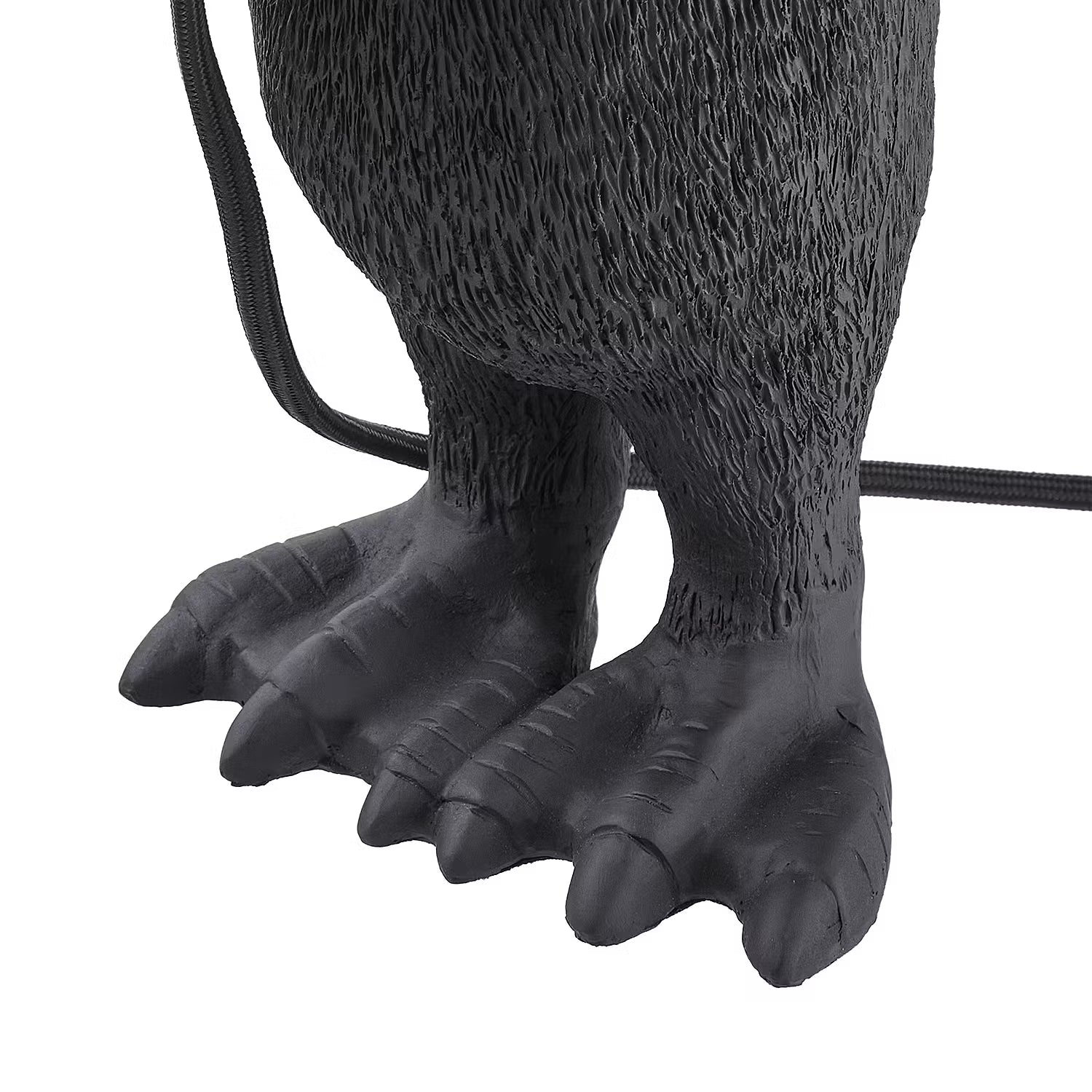 RINALDO Tischleuchte Pinguin - Polyresin / Eisen - 1-flammig - Höhe: 34 cm