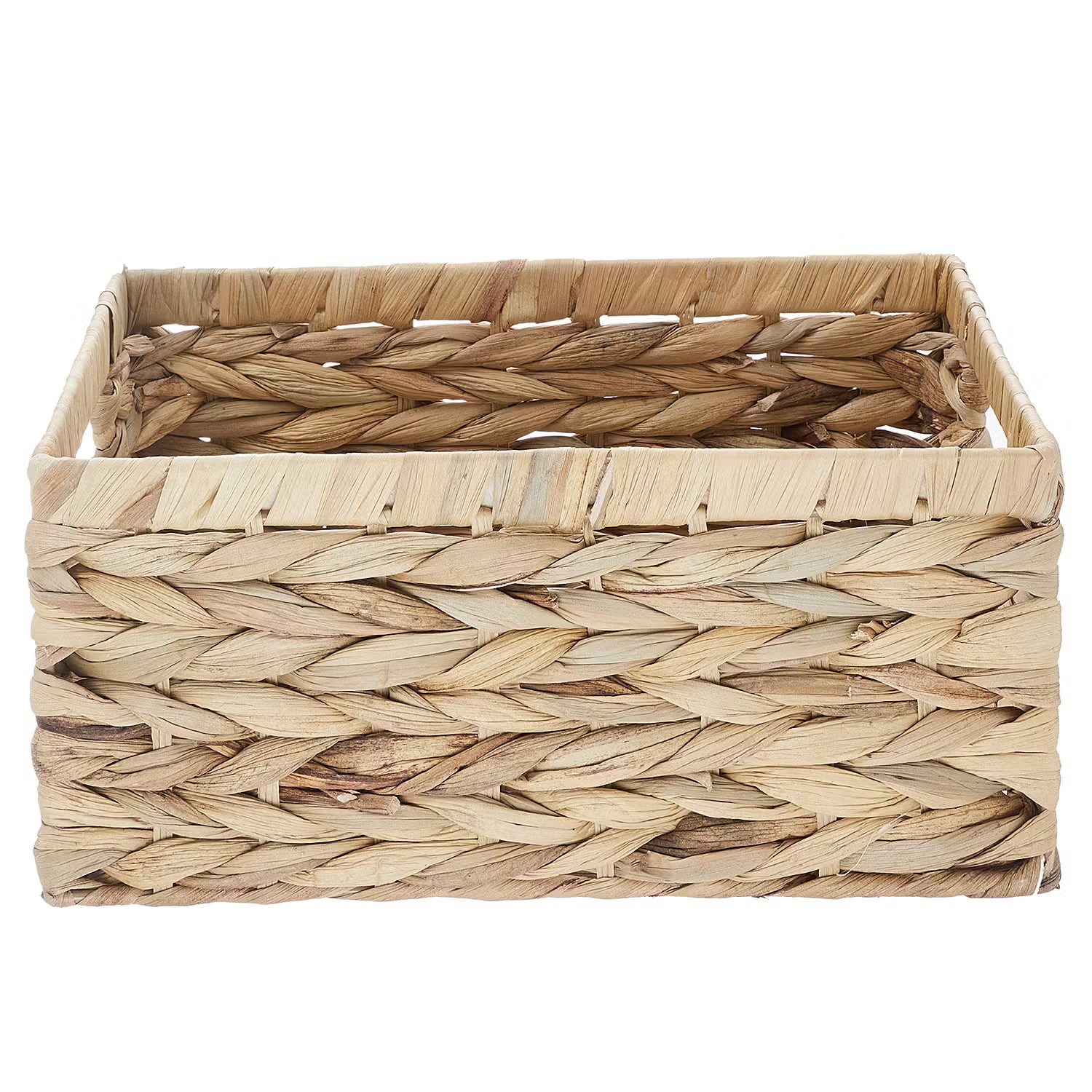 BASIC BRAID Korb - Metall / Wasserhyazinthe - 20 x 30 cm