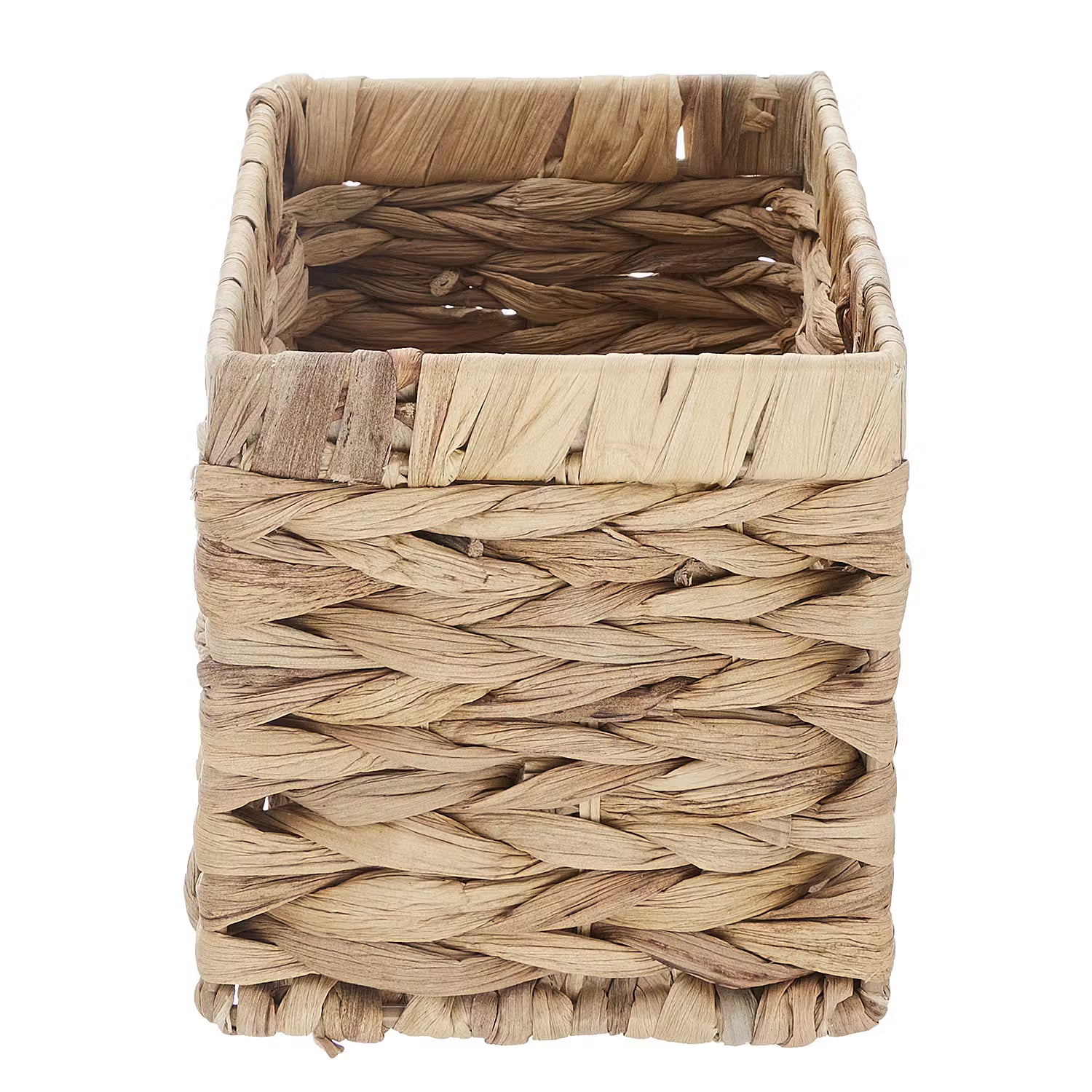 BASIC BRAID Korb - Metall / Wasserhyazinthe - 12 x 16 cm