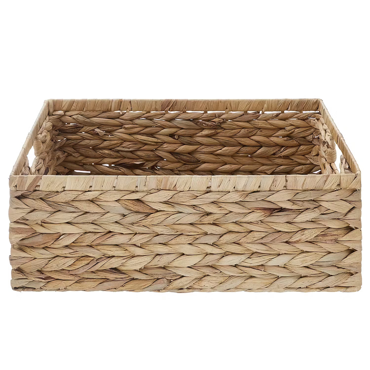 BASIC BRAID Korb - Metall / Wasserhyazinthe - 34 x 45 cm