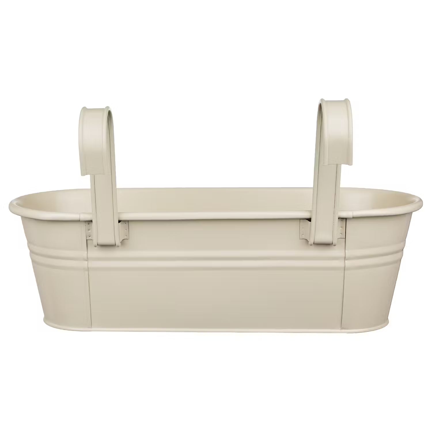 ZINC Hängekasten - Zink - Beige - Breite: 50 cm