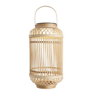 SOLANA Solarleuchte - Bambus / Kunststoff - Beige