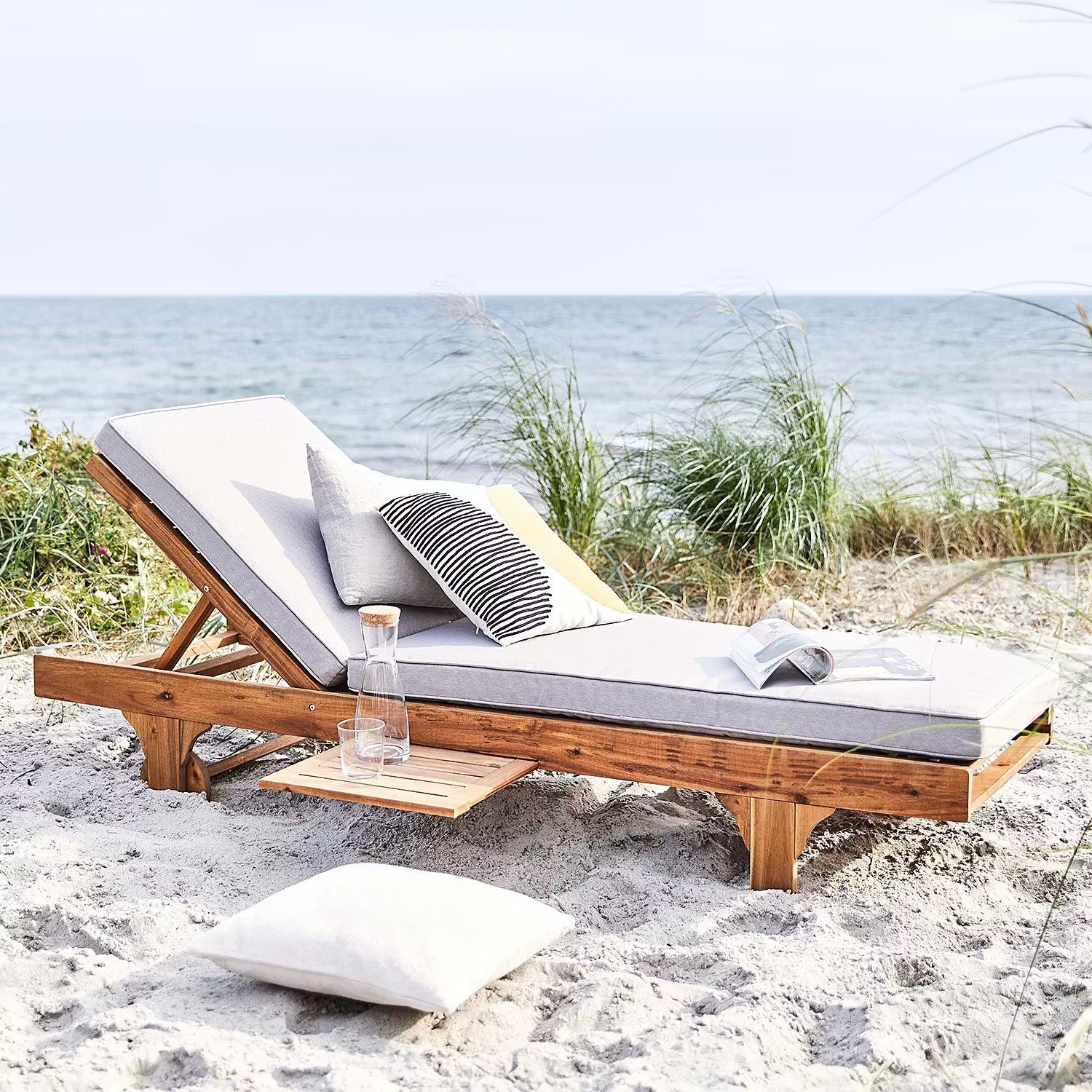 SOMERSET Gartenliege inkl. Auflage