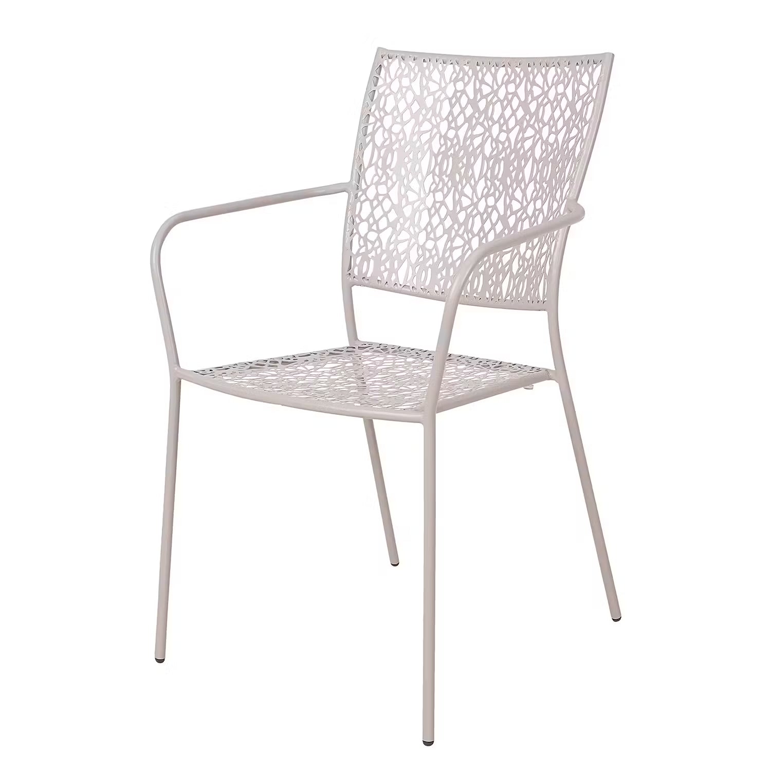 NANCY Gartenstuhl - Eisen - Beige