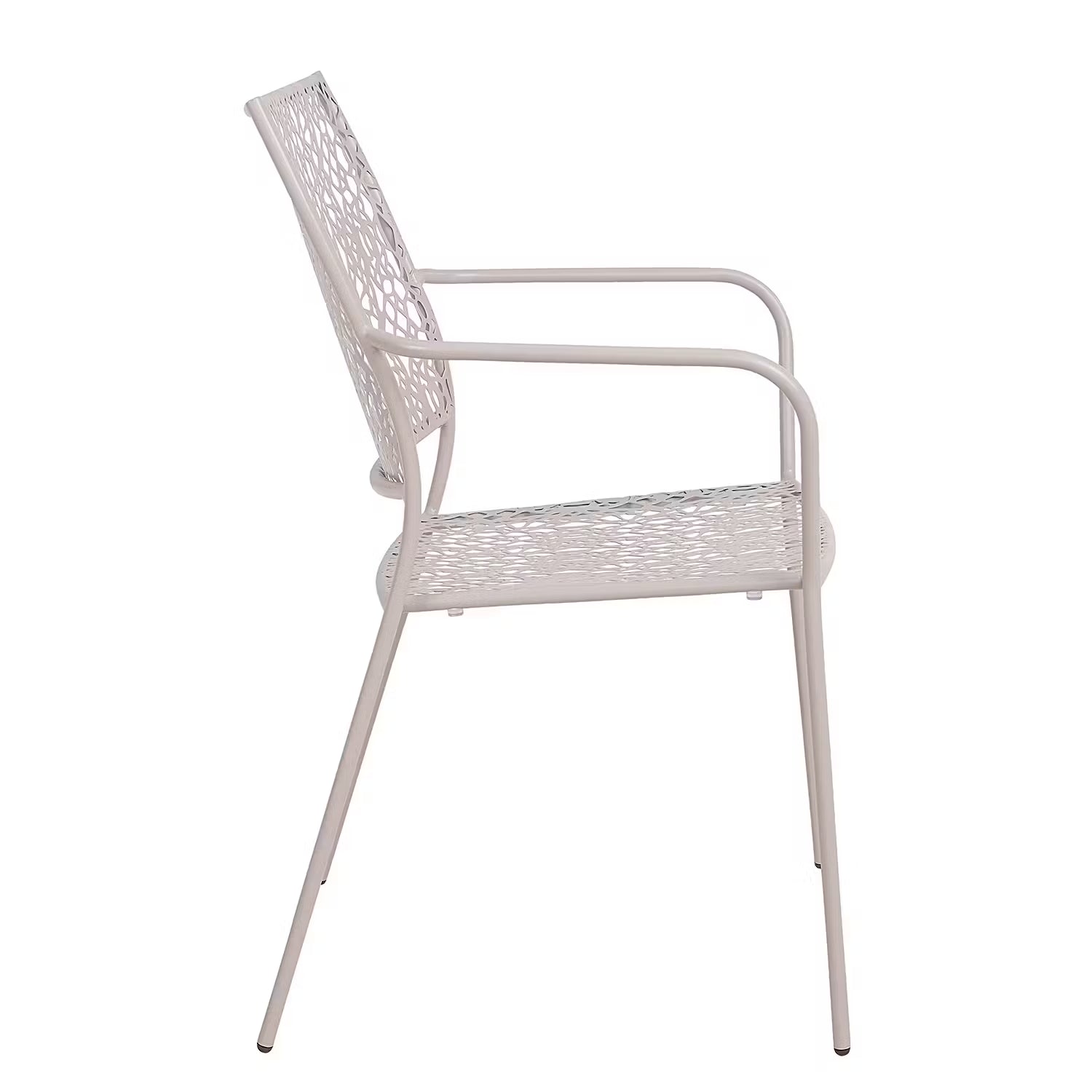 NANCY Gartenstuhl - Eisen - Beige