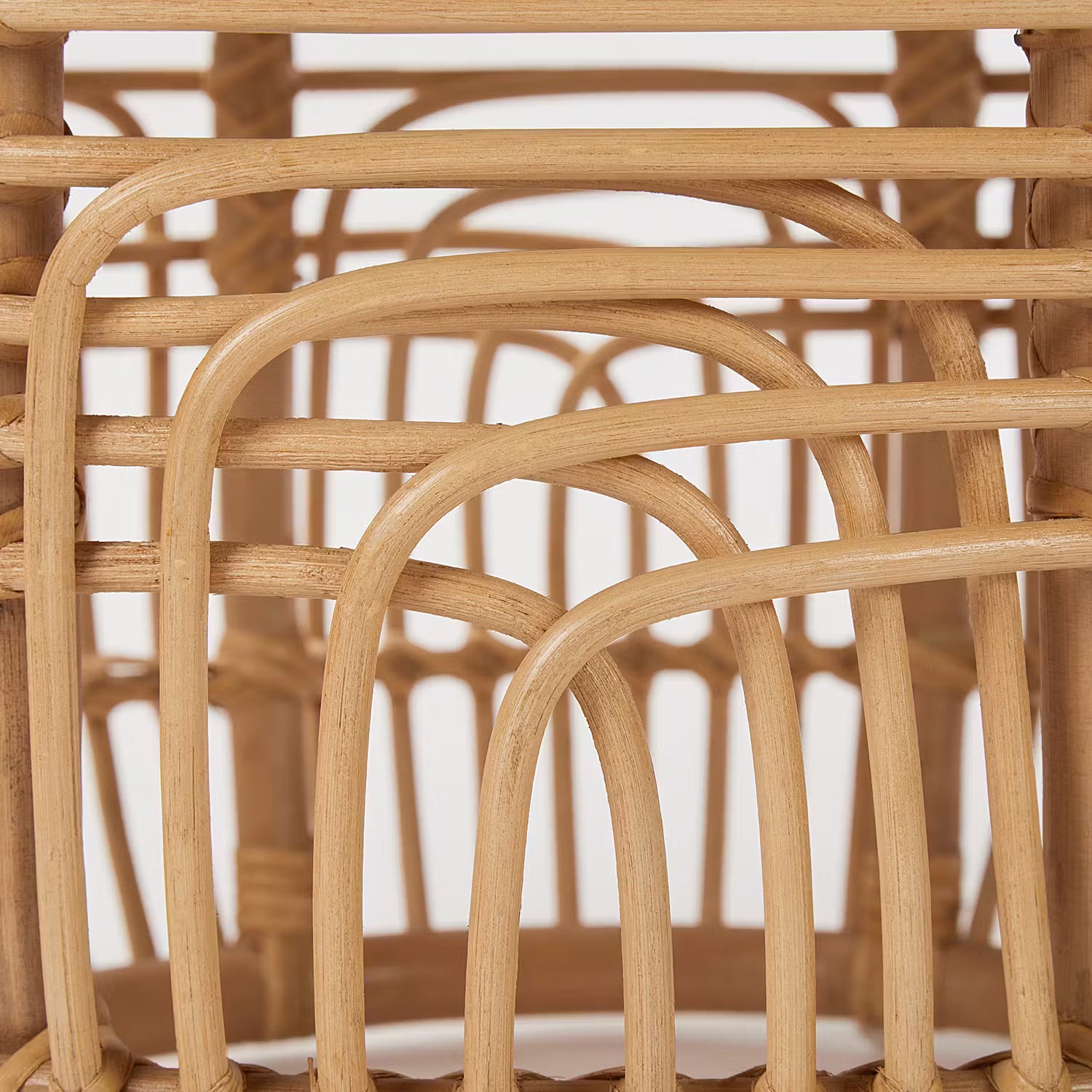 BEYOND BALI Hocker/Beistelltisch - Rattan - Natur