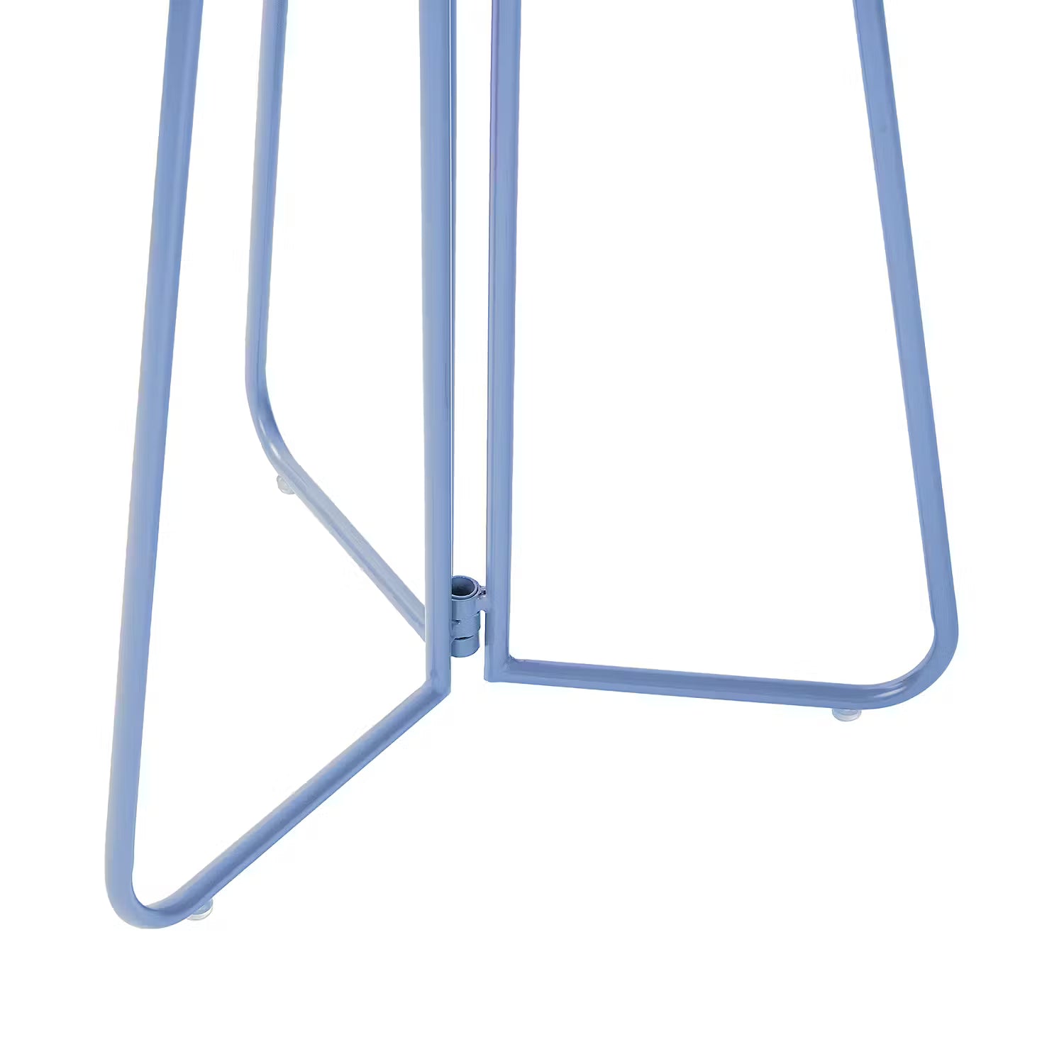 PORTER Beistelltisch mit Griff - Metall - Pastellblau