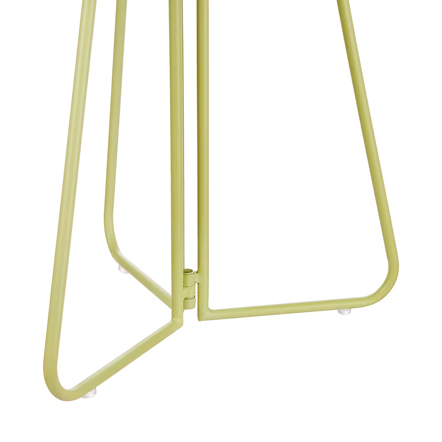 PORTER Beistelltisch mit Griff - Metall - Hellgrün
