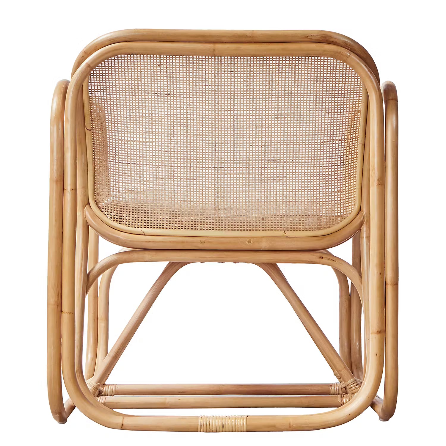 BEYOND BALI Sessel mit Sitzkissen - Rattan / Polyester - Natur