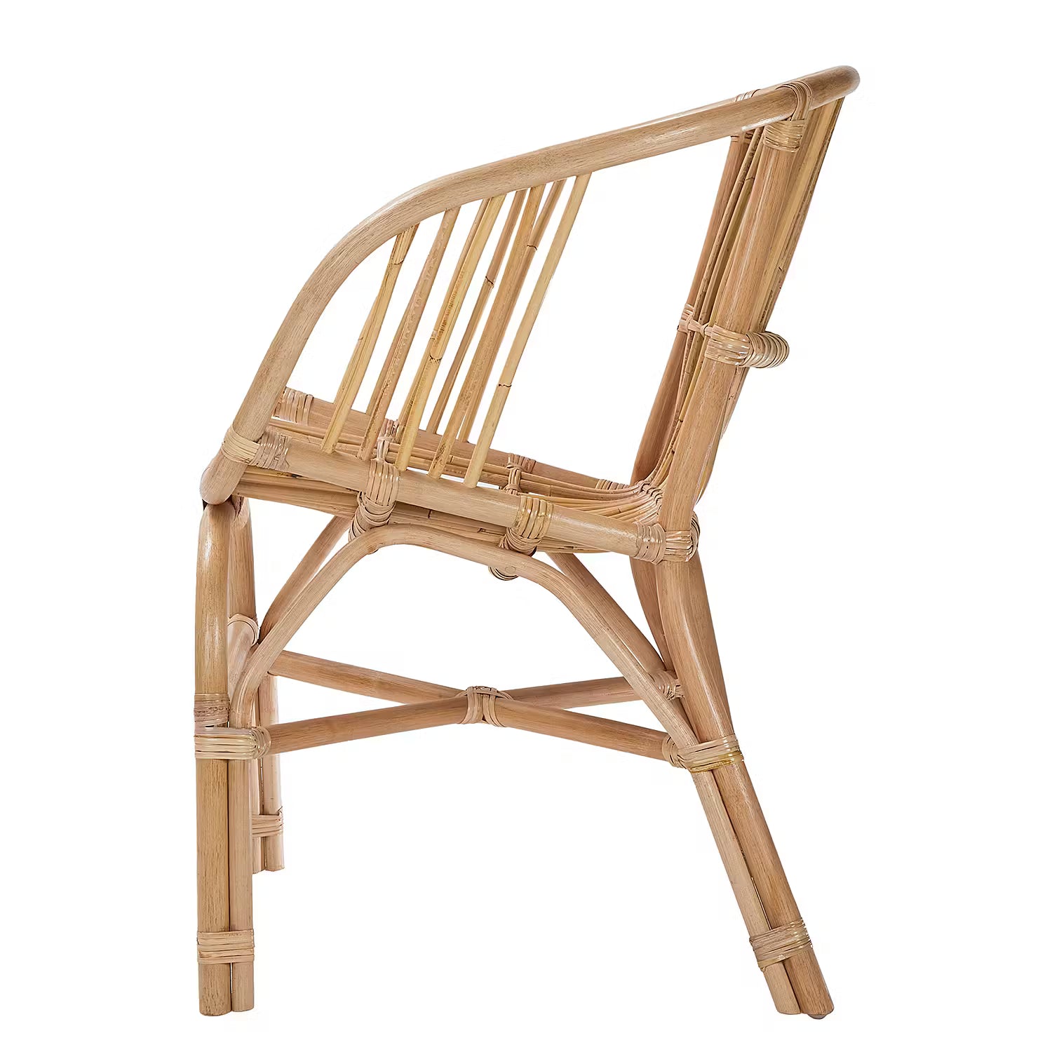 BEYOND BALI Stuhl mit Armlehnen - Rattan - Natur