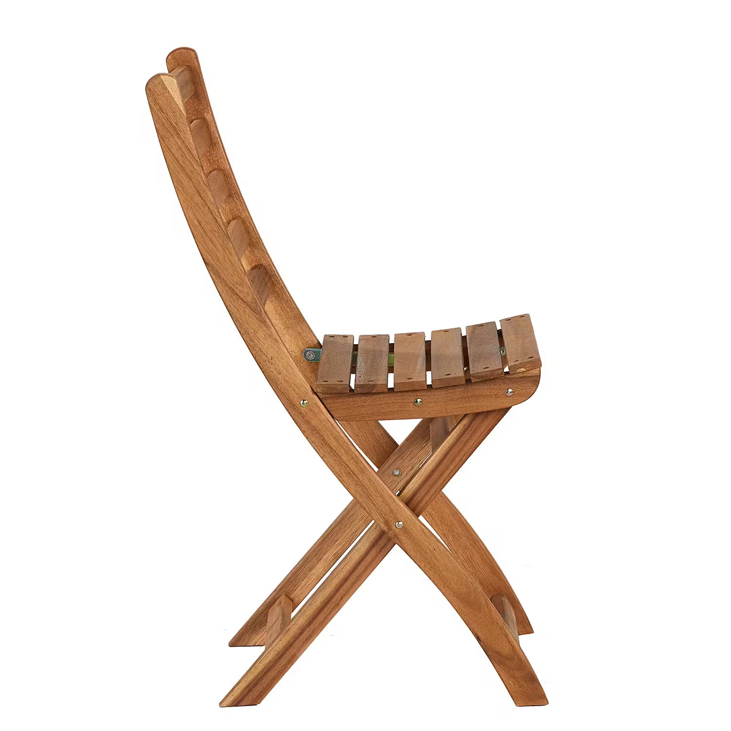 LODGE Gartenstuhl 2er-Set - FSC®-zertifiziertes Akazienholz - Braun