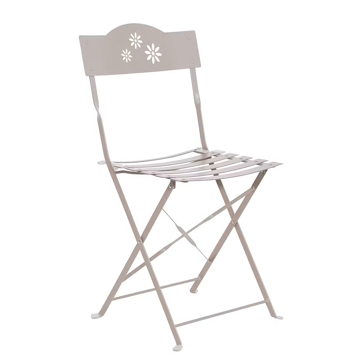 DAISY JANE Gartenstuhl 2er-Set - Eisen - Beige