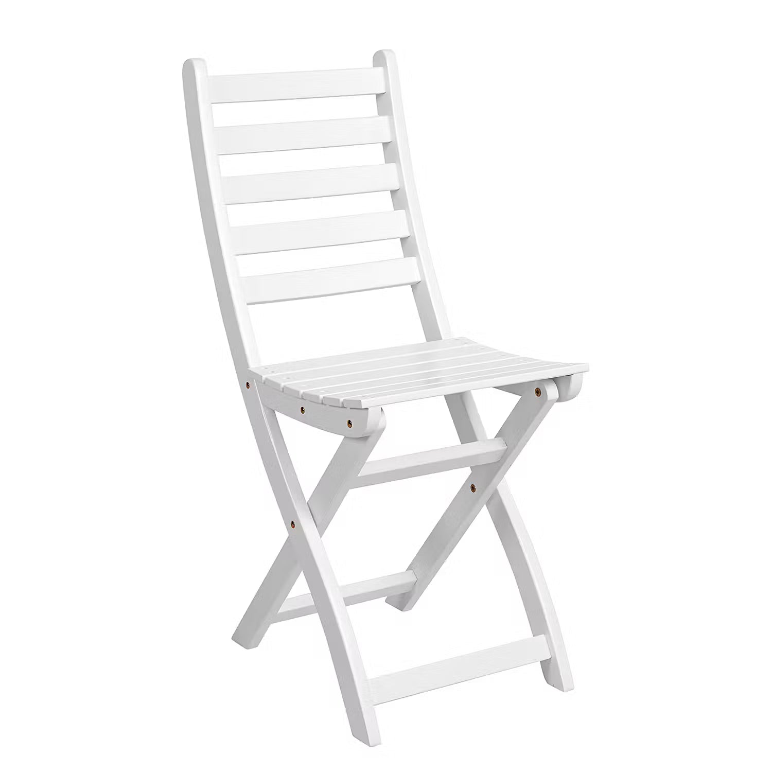 LODGE Gartenstuhl 2er-Set - FSC®-zertifiziertes Akazienholz - Weiß