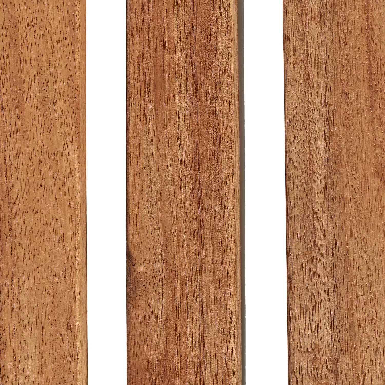 PARKLIFE Gartenstuhl 2er-Set - FSC®-zertifiziertes Akazienholz / Metall - Weiß