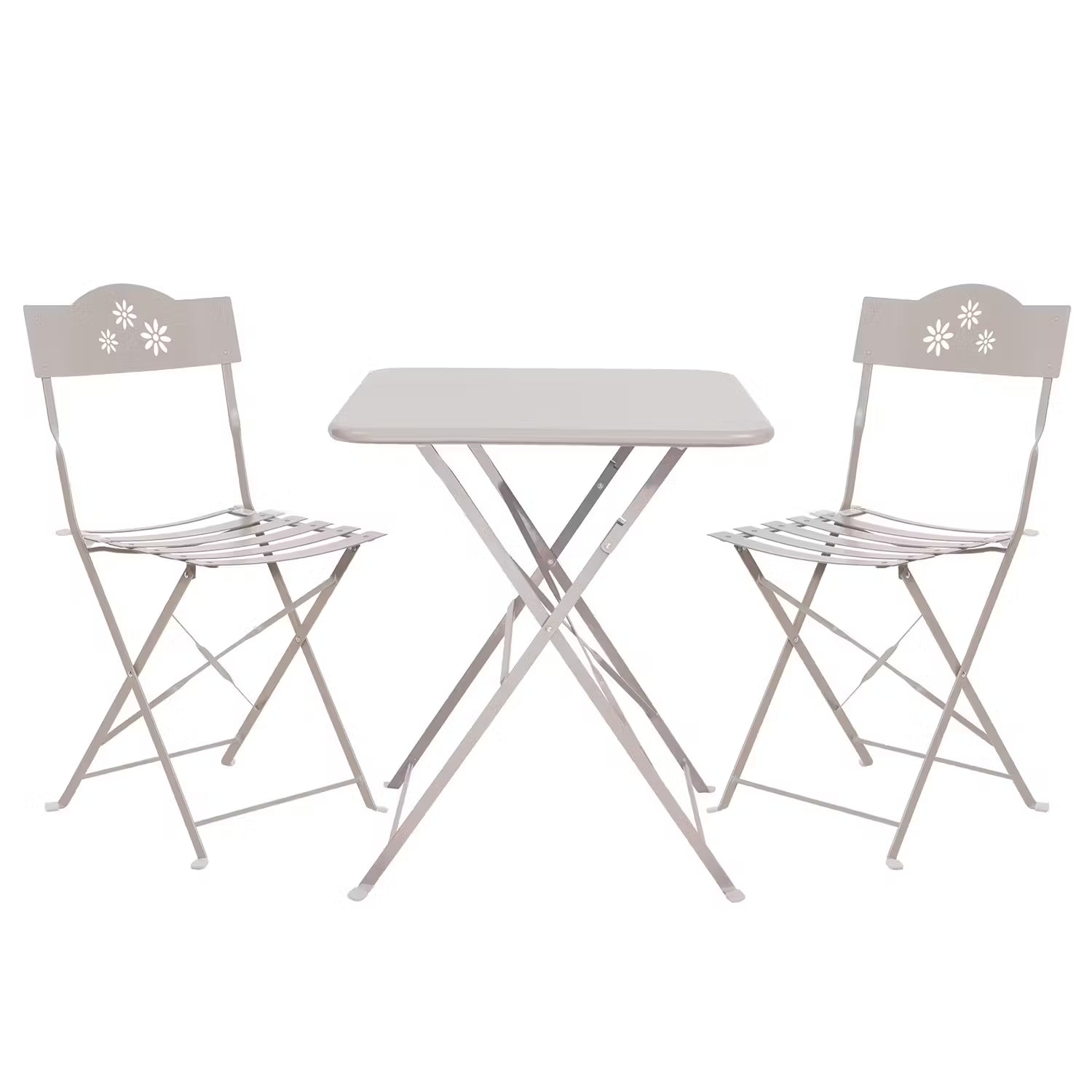 DAISY JANE Gartenessgruppe 3-tlg. - Eisen - Beige