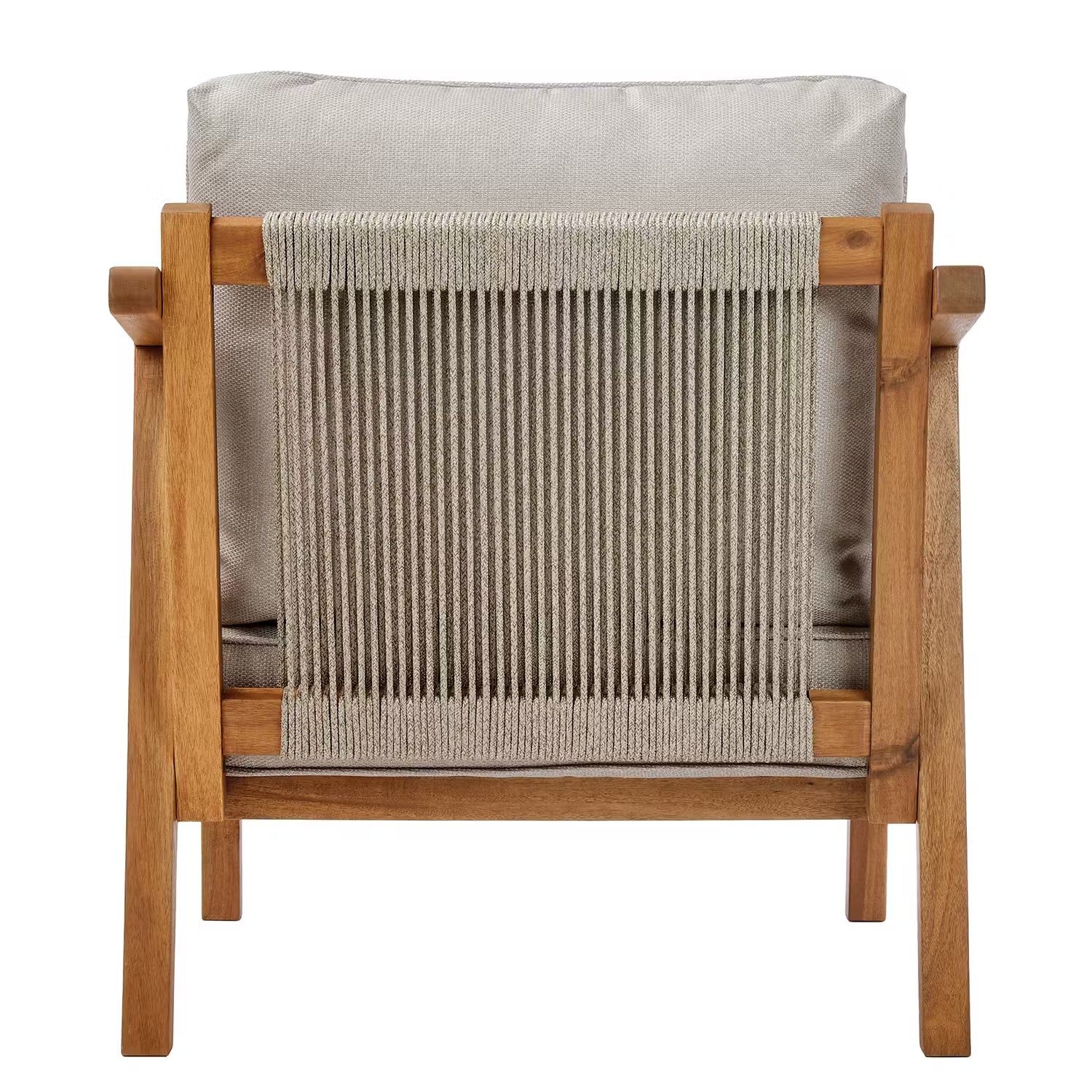 ROPE ISLAND Loungeset 4-tlg. - FSC®-zertifiziertes Akazienholz - Natur