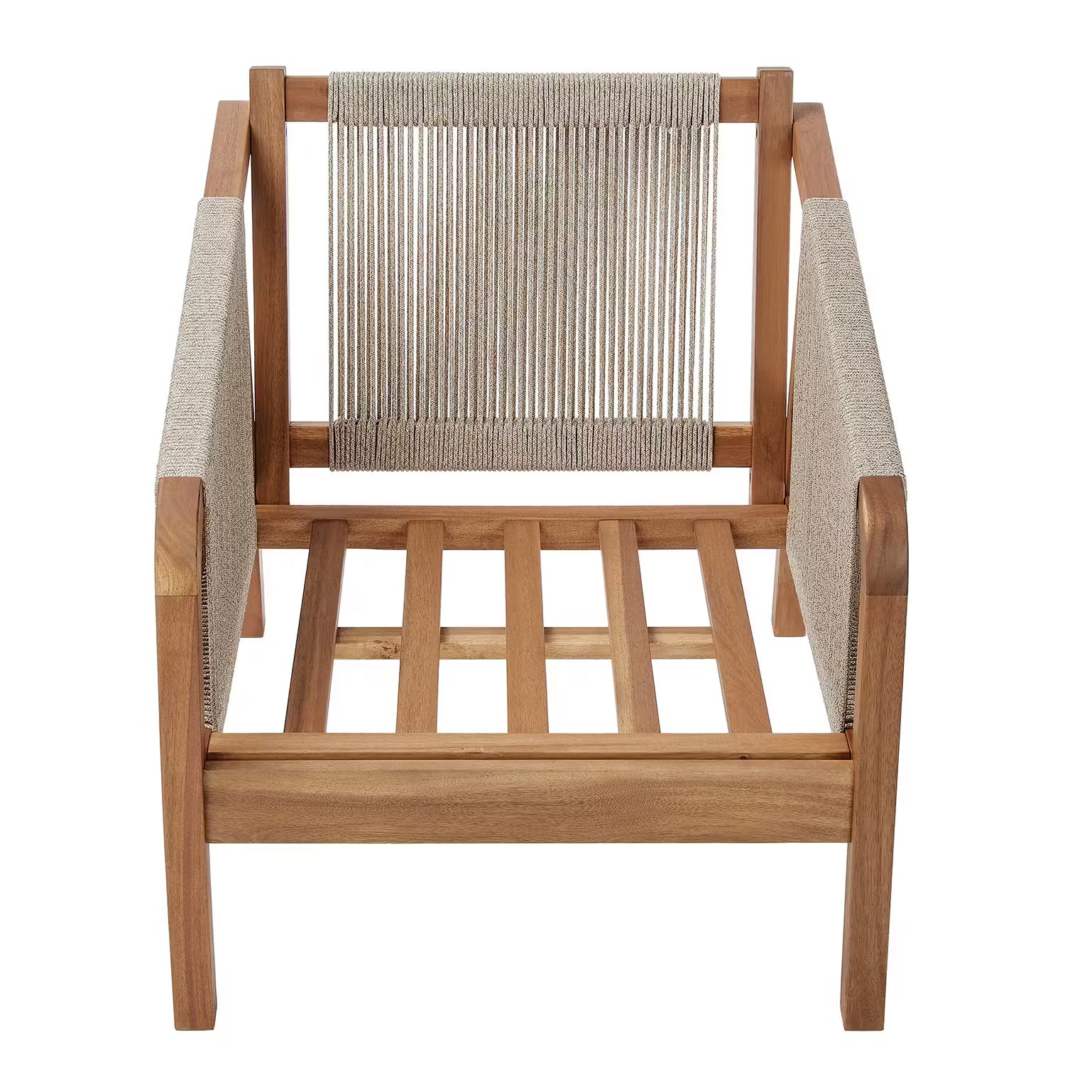 ROPE ISLAND Loungeset 4-tlg. - FSC®-zertifiziertes Akazienholz - Natur