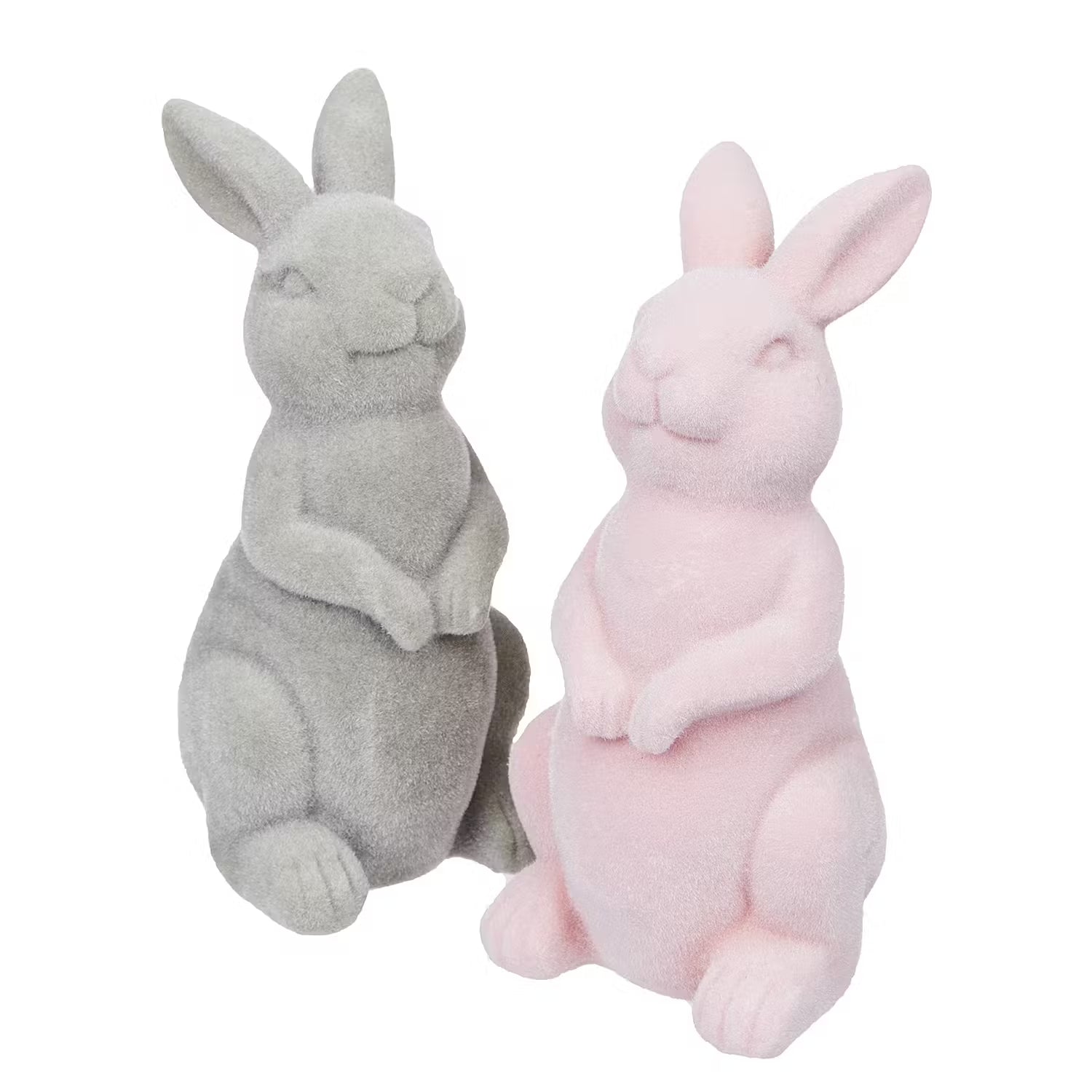 EASTER Deko-Häschen - Polyresin - Pink