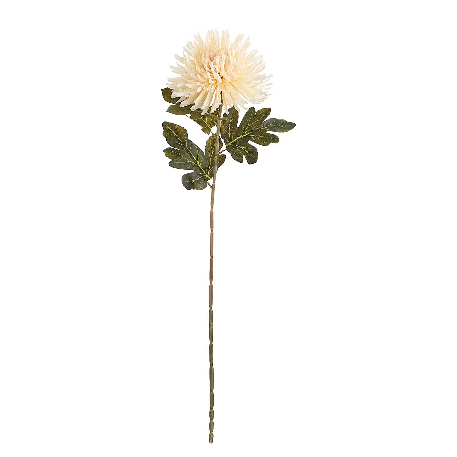 FLORISTA Kunstblume Chrysantheme - Polyester - Creme