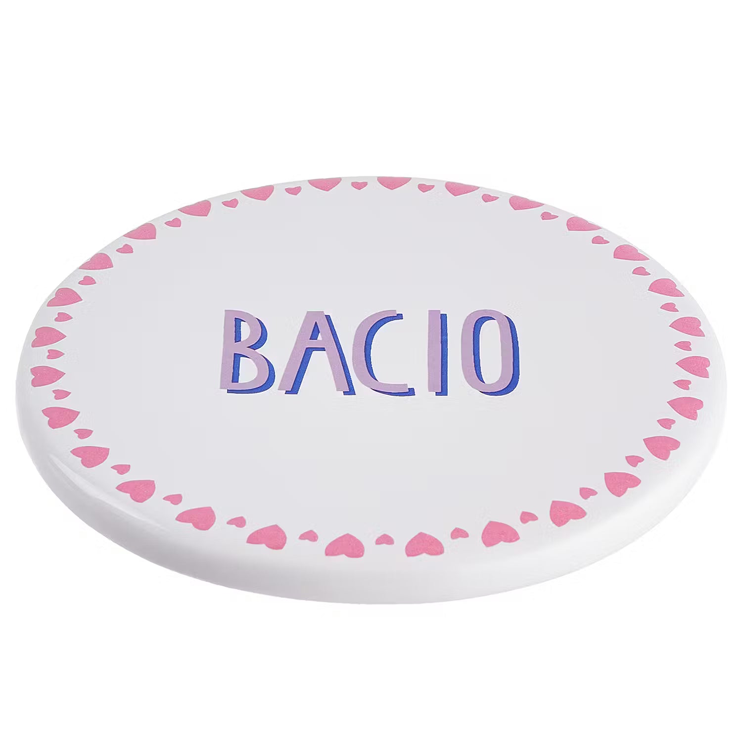 VACANZA Untersetzer Bacio 6er-Set - Porzellan / Kork - Bunt
