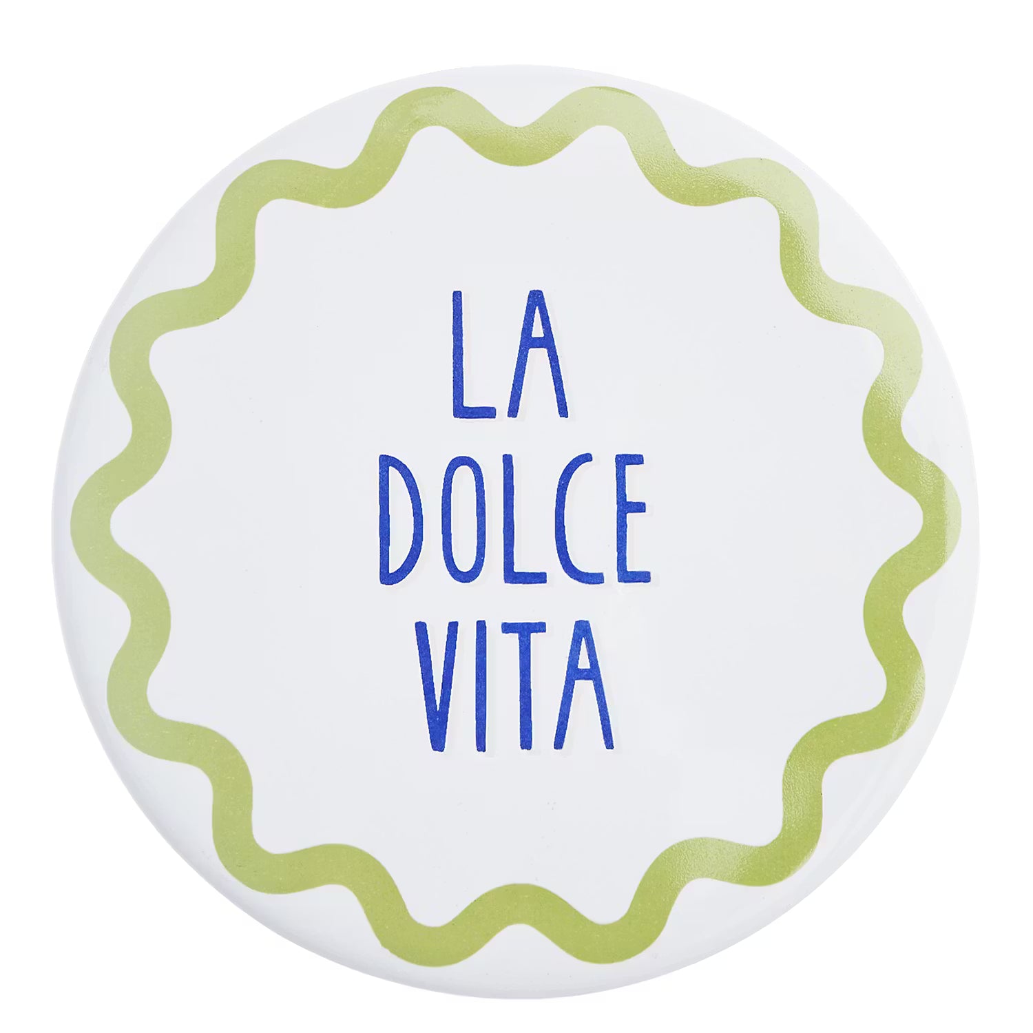 VACANZA Untersetzer Dolce Vita 6er-Set - Porzellan / Kork - Bunt