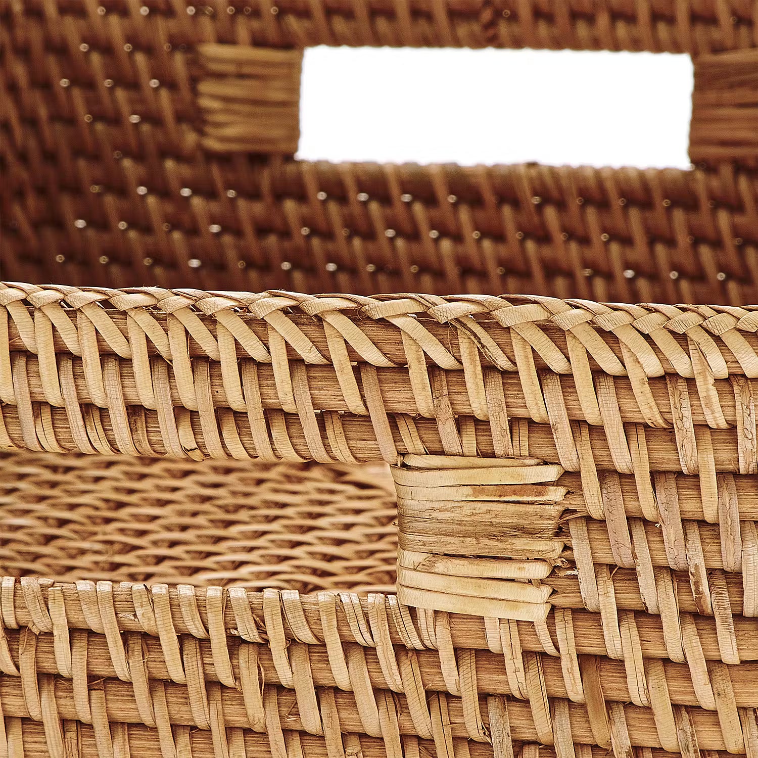 SALON PROVENCE Korb - Rattan - Natur - 21 x 27 cm