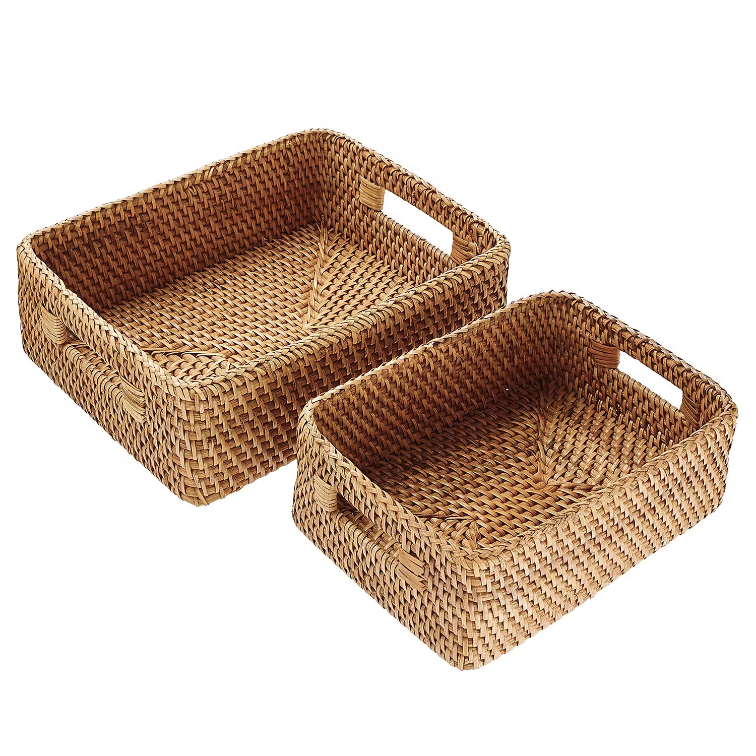 SALON PROVENCE Korb - Rattan - Natur - 17 x 23 cm