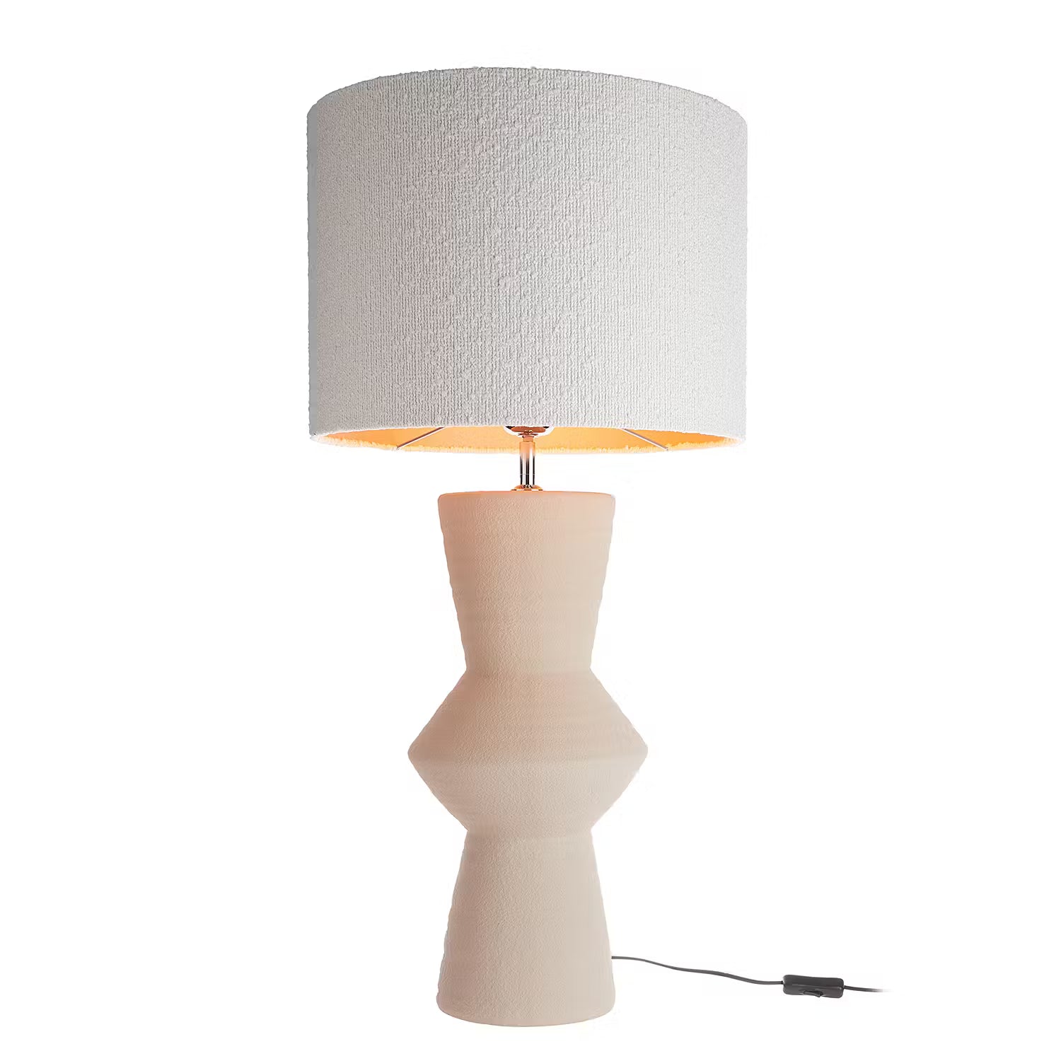 FREJA Tischleuchte - Keramik / Polyester / Polyacryl / Eisen  - 1-flammig