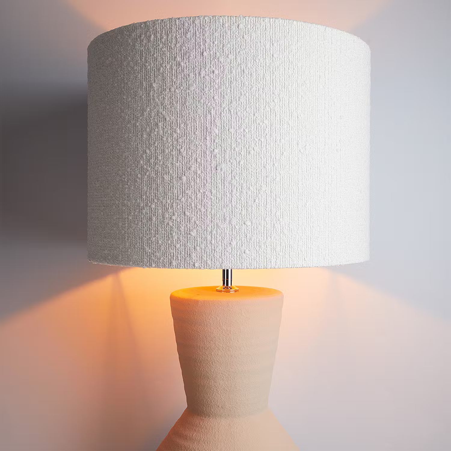 FREJA Tischleuchte - Keramik / Polyester / Polyacryl / Eisen  - 1-flammig